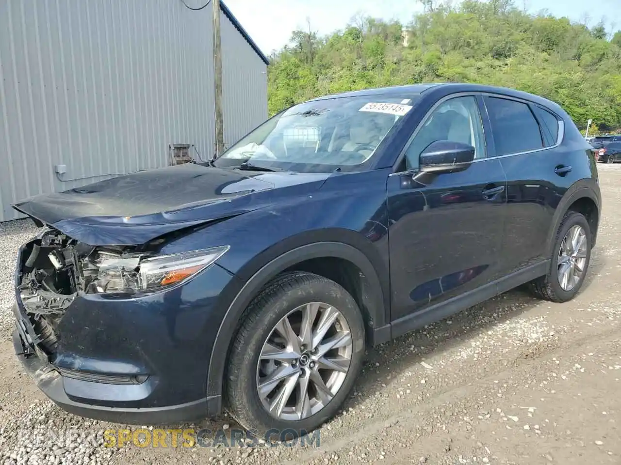 1 Photograph of a damaged car JM3KFBDM2K0521828 MAZDA CX-5 2019