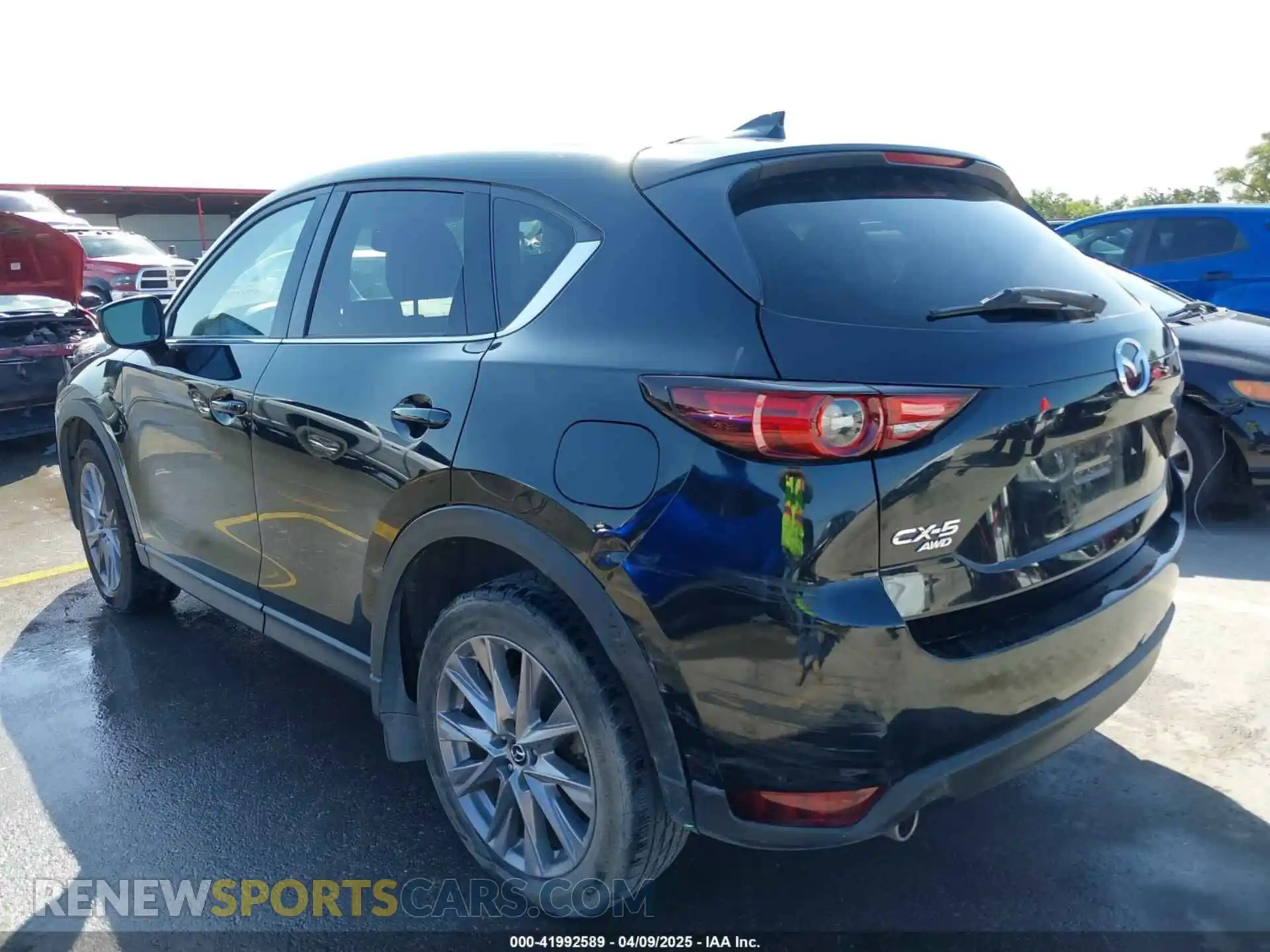 3 Photograph of a damaged car JM3KFBDM2K0551539 MAZDA CX-5 2019