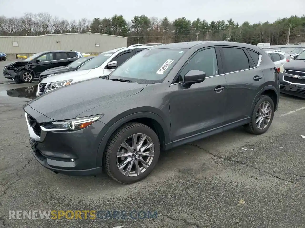 1 Photograph of a damaged car JM3KFBDM2K1658021 MAZDA CX-5 2019