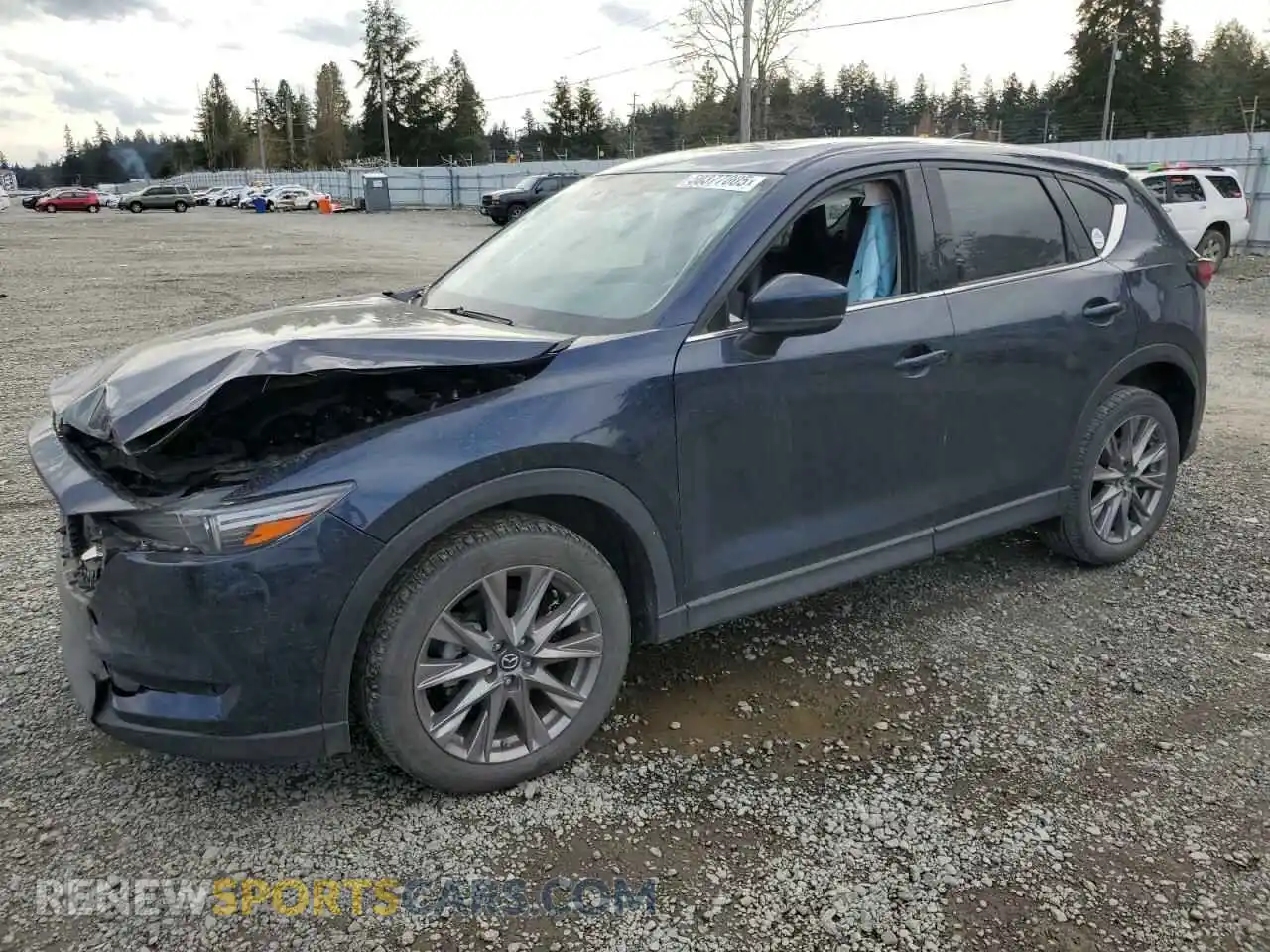 1 Photograph of a damaged car JM3KFBDM4K0545970 MAZDA CX-5 2019