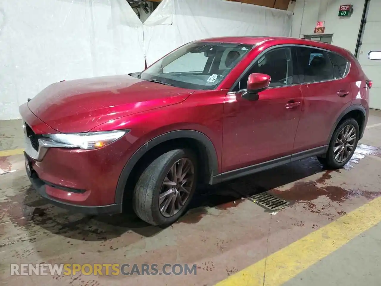 1 Photograph of a damaged car JM3KFBDM7K1574714 MAZDA CX-5 2019