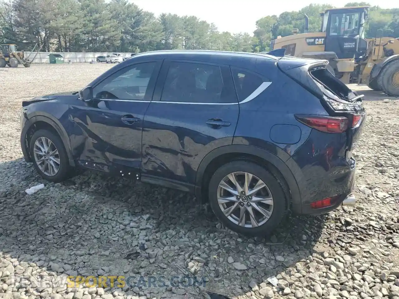 2 fotografías del automóvil dañado JM3KFBDMXK0519177 MAZDA CX-5 2019