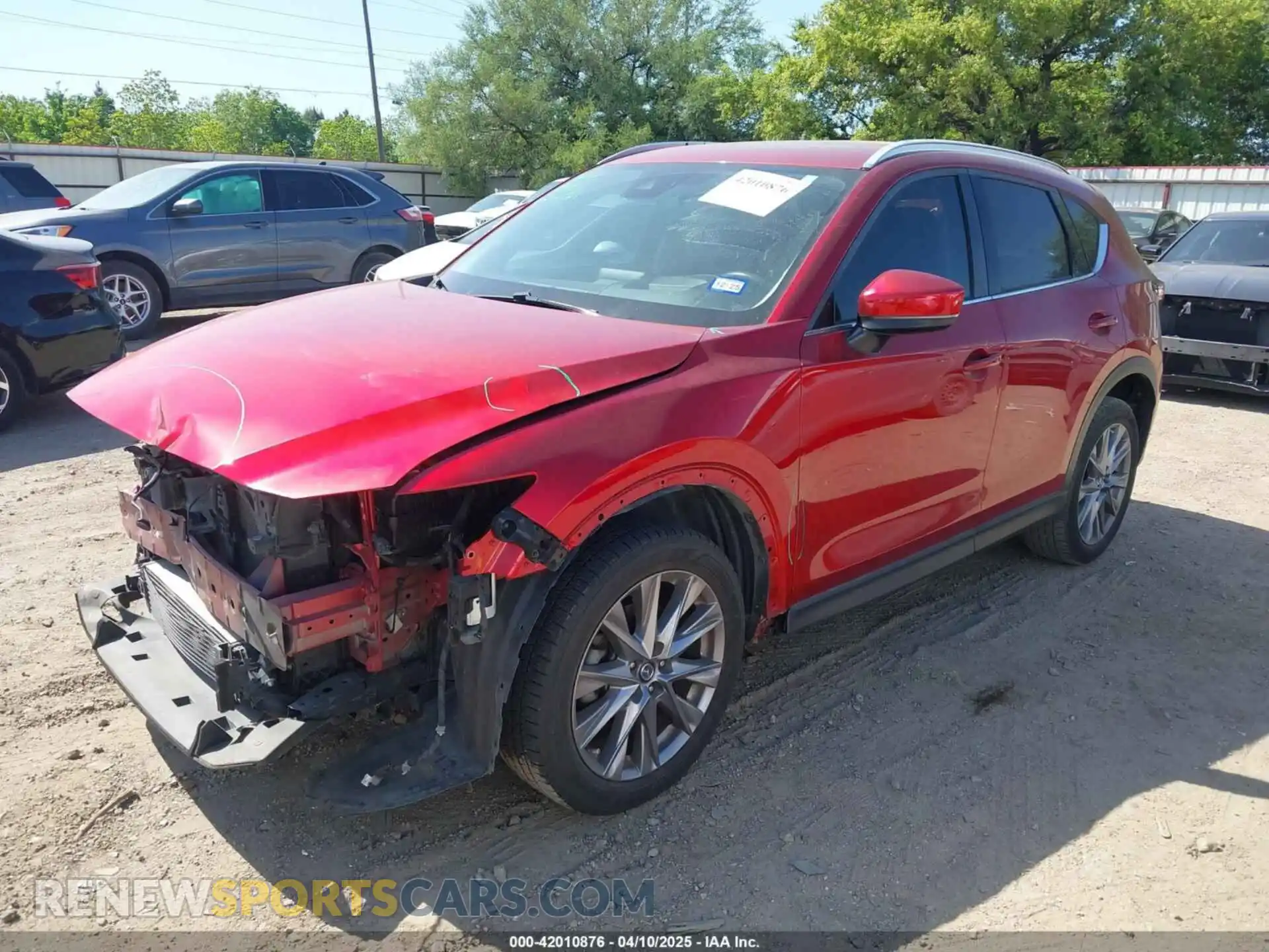 2 Photograph of a damaged car JM3KFBDY4K0656943 MAZDA CX-5 2019