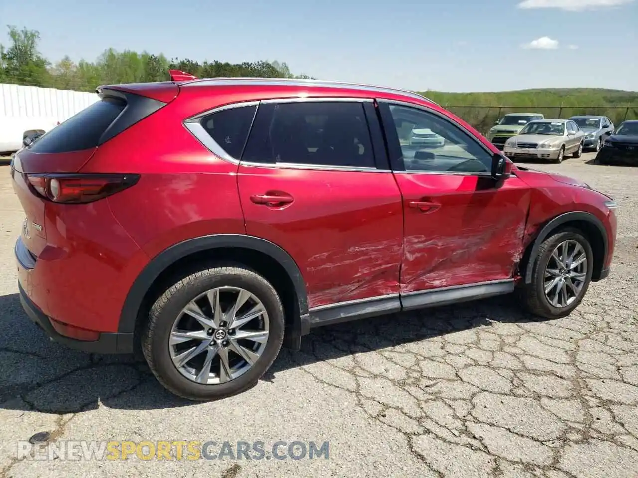 3 Photograph of a damaged car JM3KFBE26K0569040 MAZDA CX-5 2019