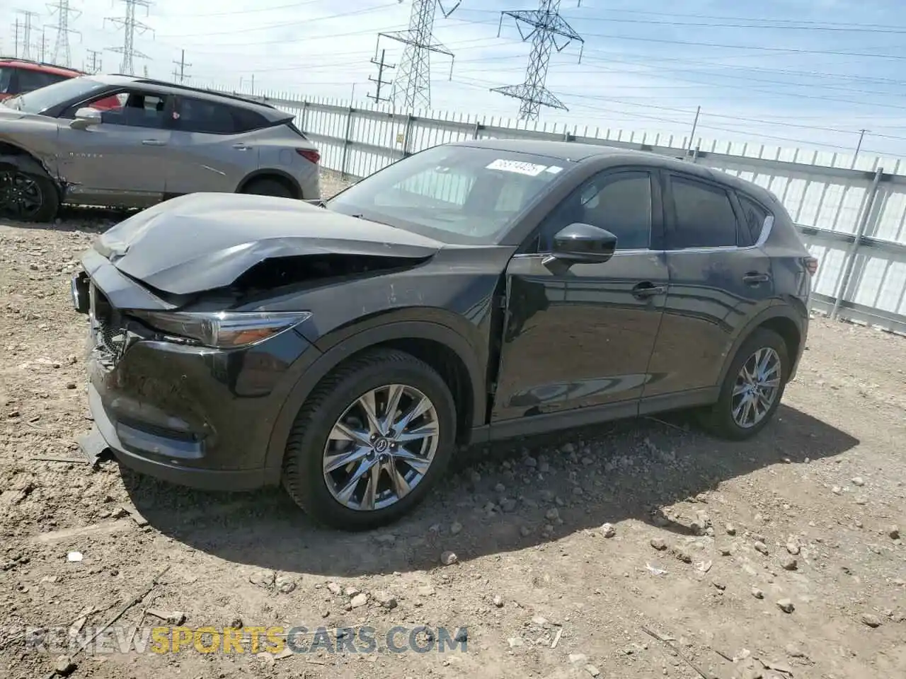 1 fotografías del automóvil dañado JM3KFBEY1K0584887 MAZDA CX-5 2019
