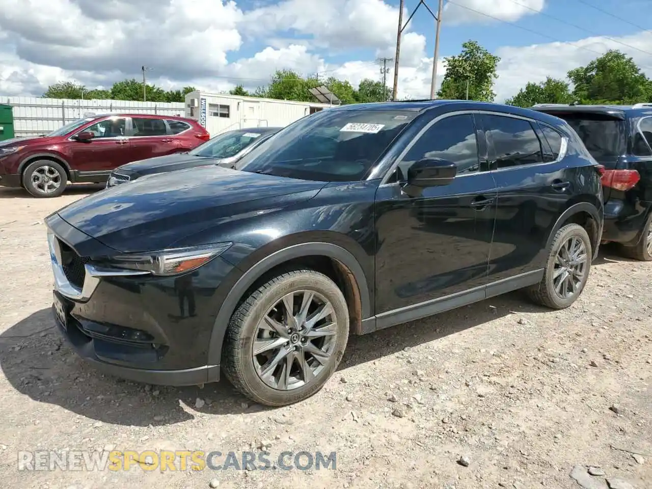 1 Photograph of a damaged car JM3KFBEY2K0678373 MAZDA CX-5 2019