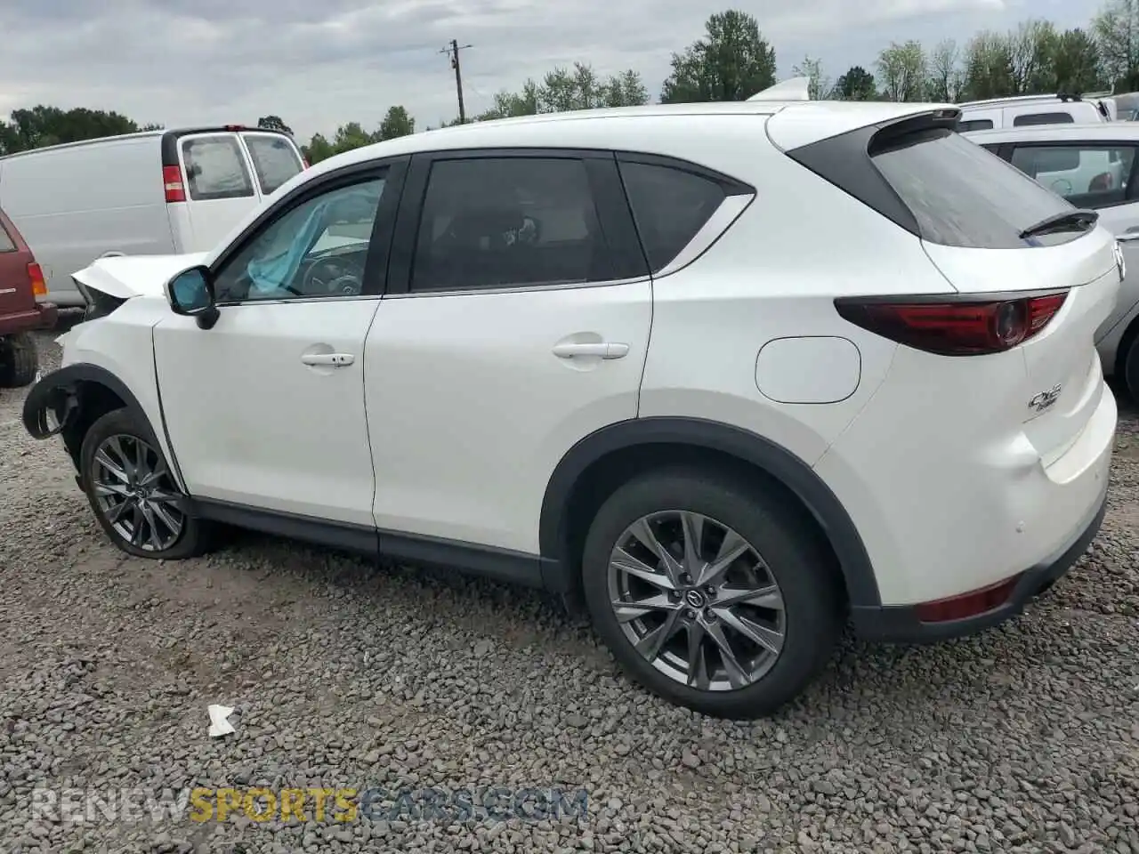 2 Photograph of a damaged car JM3KFBEY4K0592854 MAZDA CX-5 2019