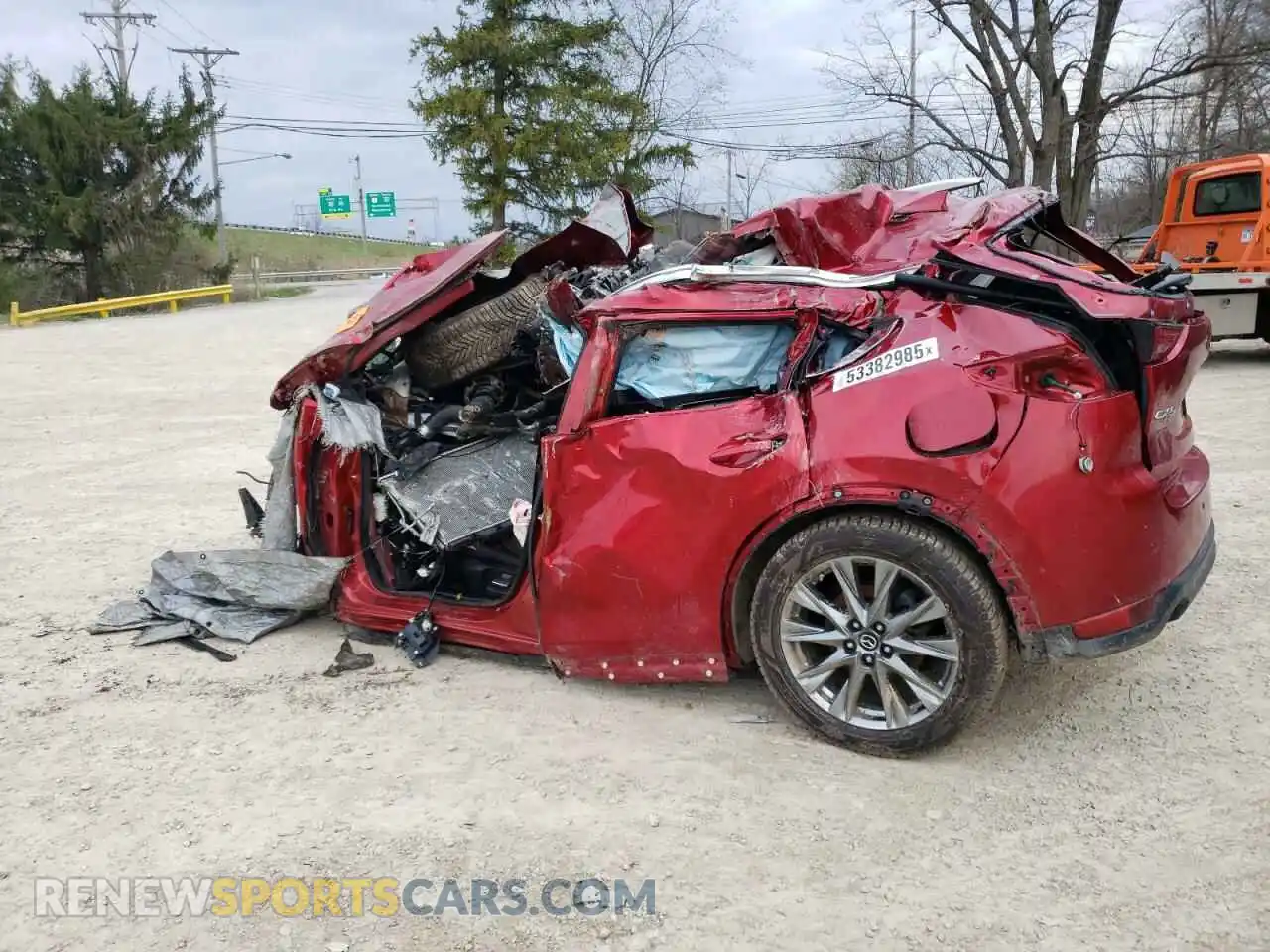 2 Photograph of a damaged car JM3KFBEY8K0525626 MAZDA CX-5 2019