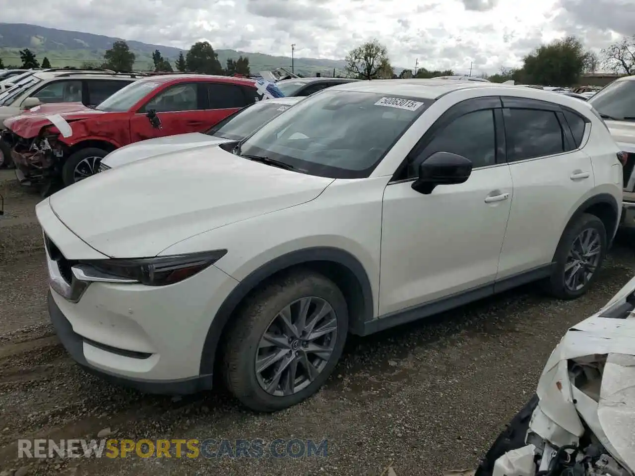 1 Photograph of a damaged car JM3KFBEYXK0537826 MAZDA CX-5 2019