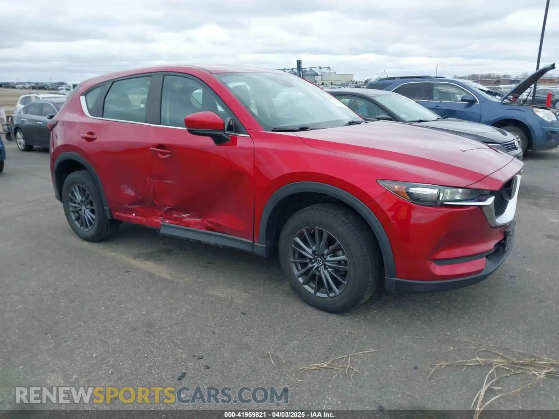 1 Photograph of a damaged car JM3KFABM0L0727261 MAZDA CX-5 2020