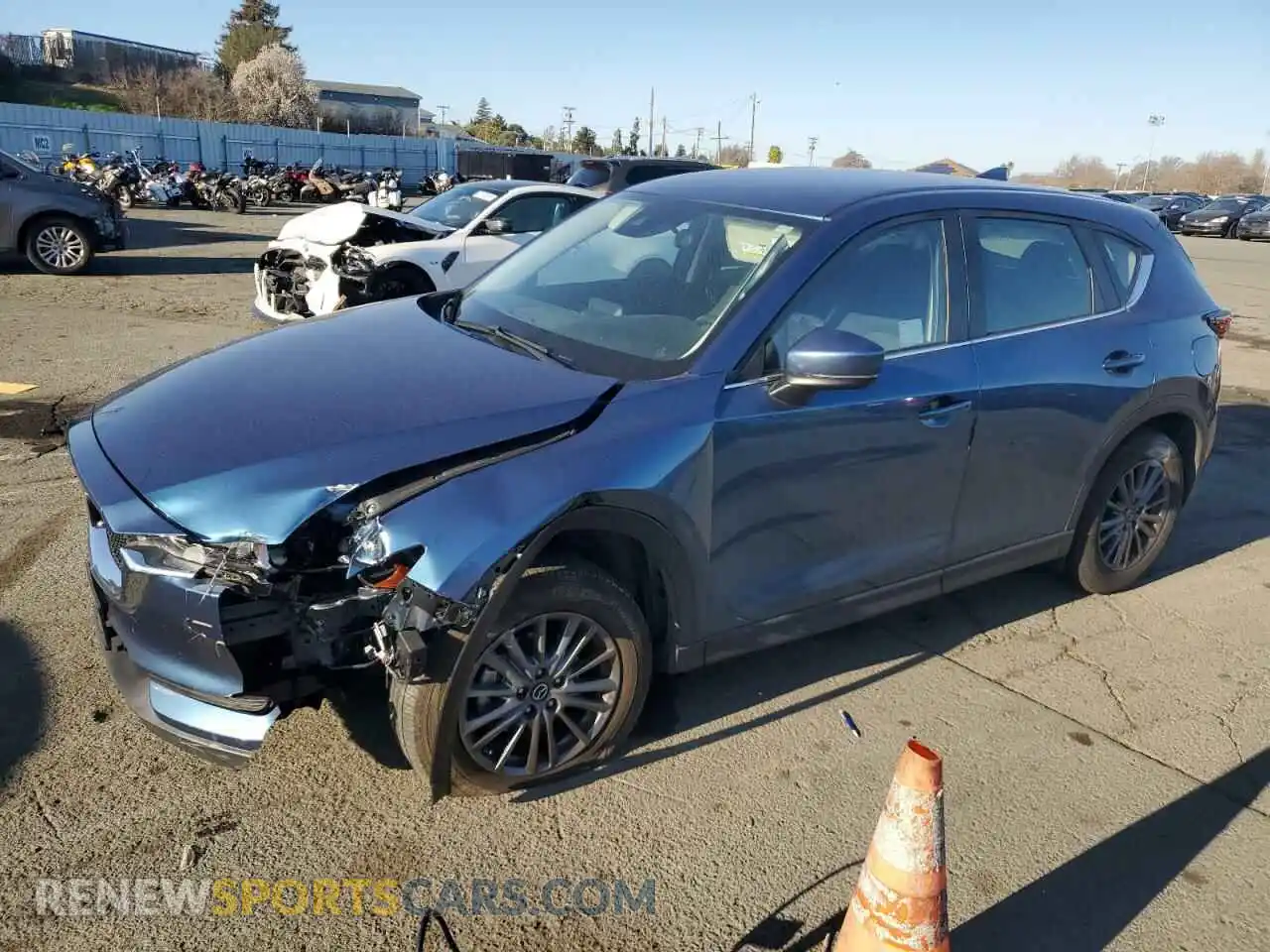 1 Photograph of a damaged car JM3KFABM1L0782740 MAZDA CX-5 2020