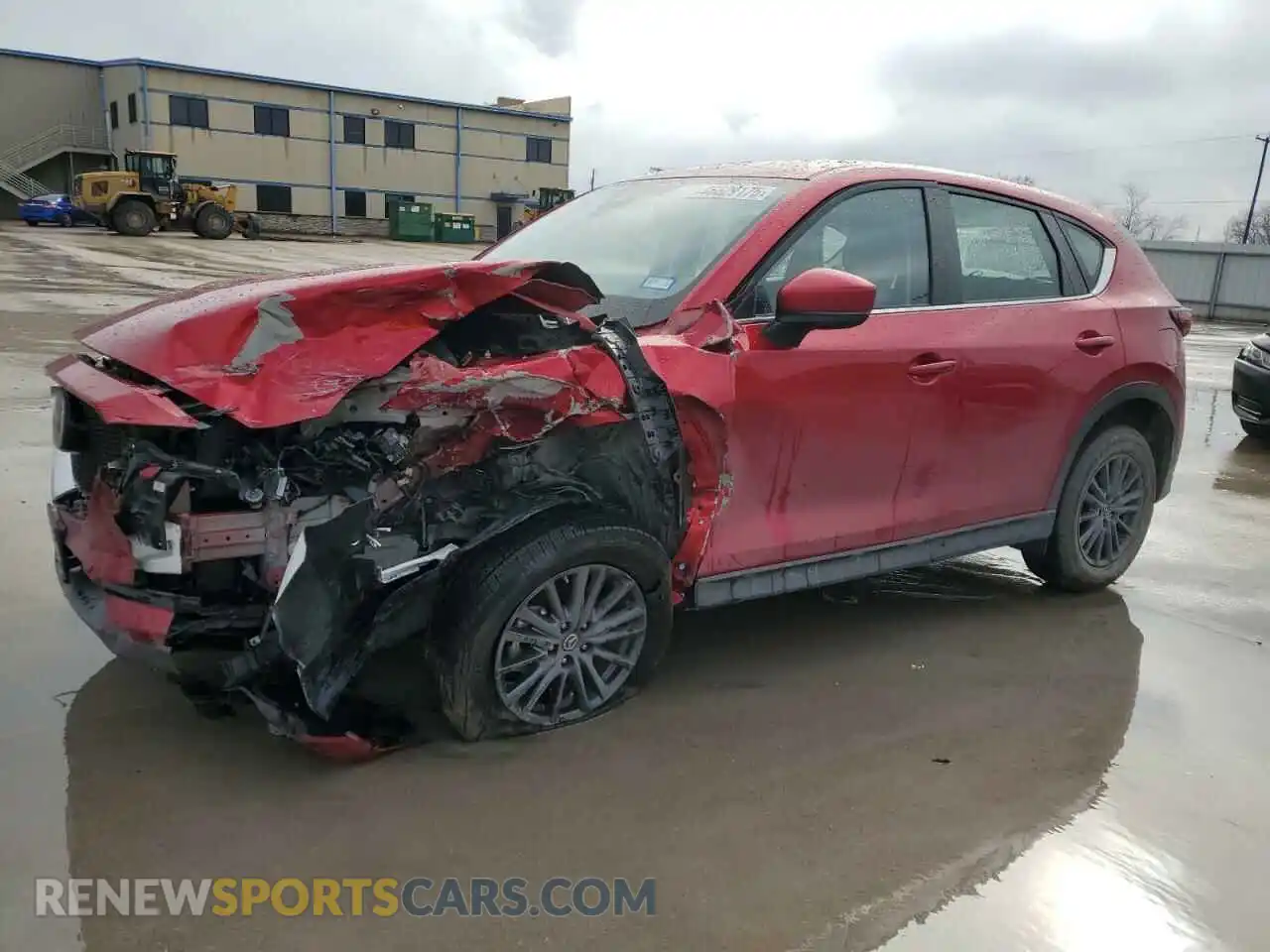 1 Photograph of a damaged car JM3KFABM3L0742711 MAZDA CX-5 2020