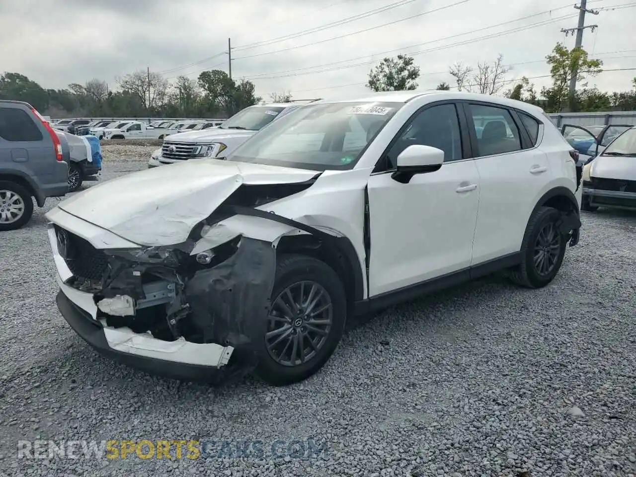 1 Photograph of a damaged car JM3KFABM7L0746275 MAZDA CX-5 2020