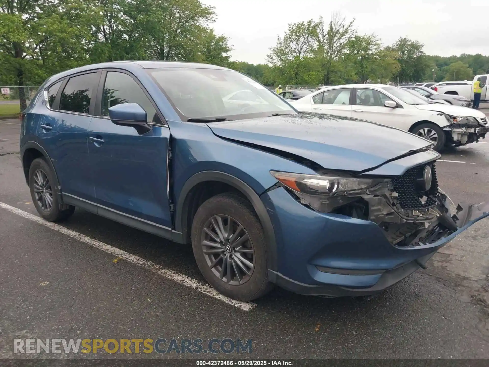 1 Photograph of a damaged car JM3KFACM1L0726165 MAZDA CX-5 2020