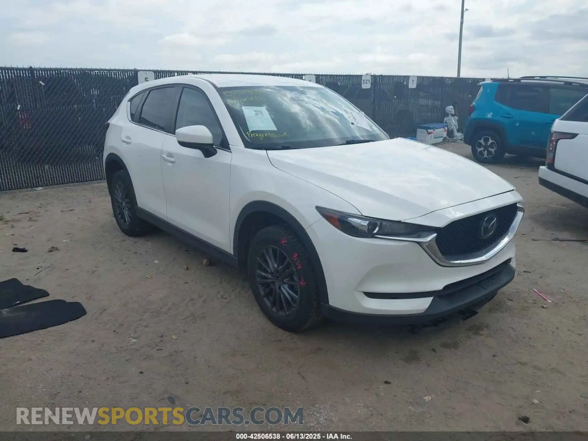 1 Photograph of a damaged car JM3KFACM1L0783417 MAZDA CX-5 2020