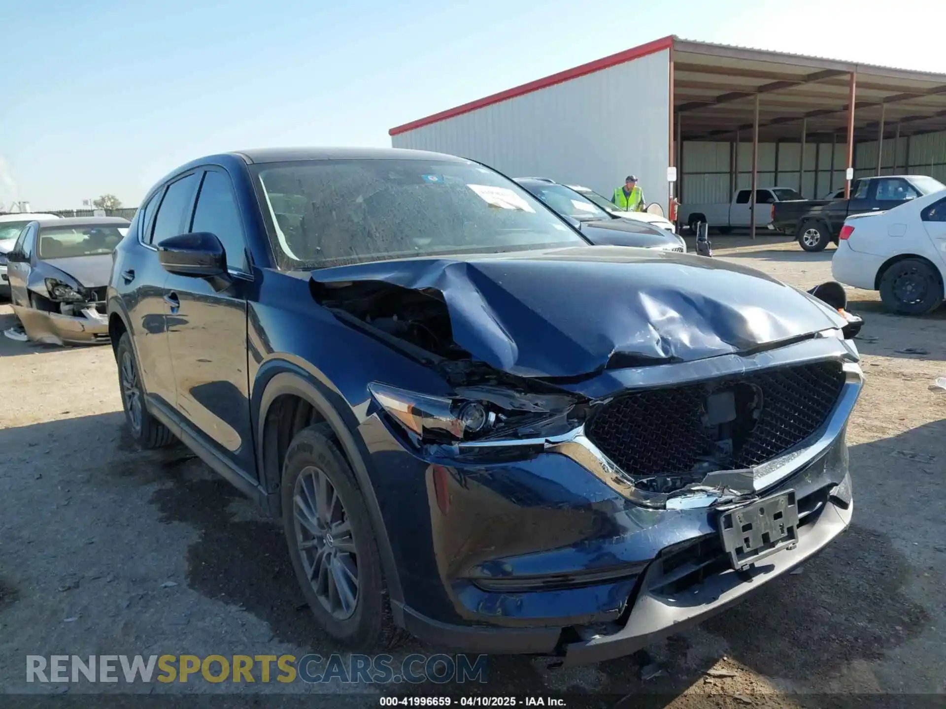 1 Photograph of a damaged car JM3KFACM2L0746327 MAZDA CX-5 2020