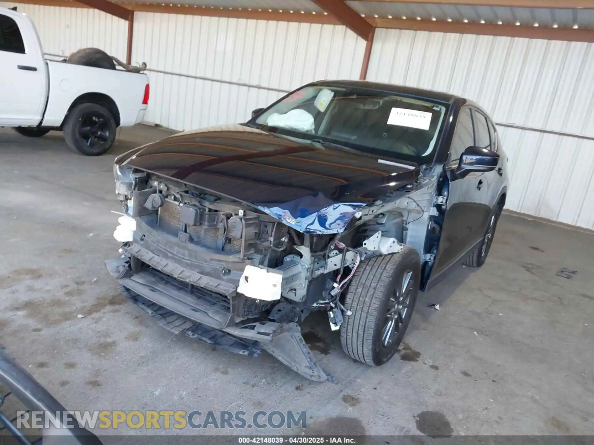 2 Фотография поврежденного автомобиля JM3KFACM2L0802461 MAZDA CX-5 2020