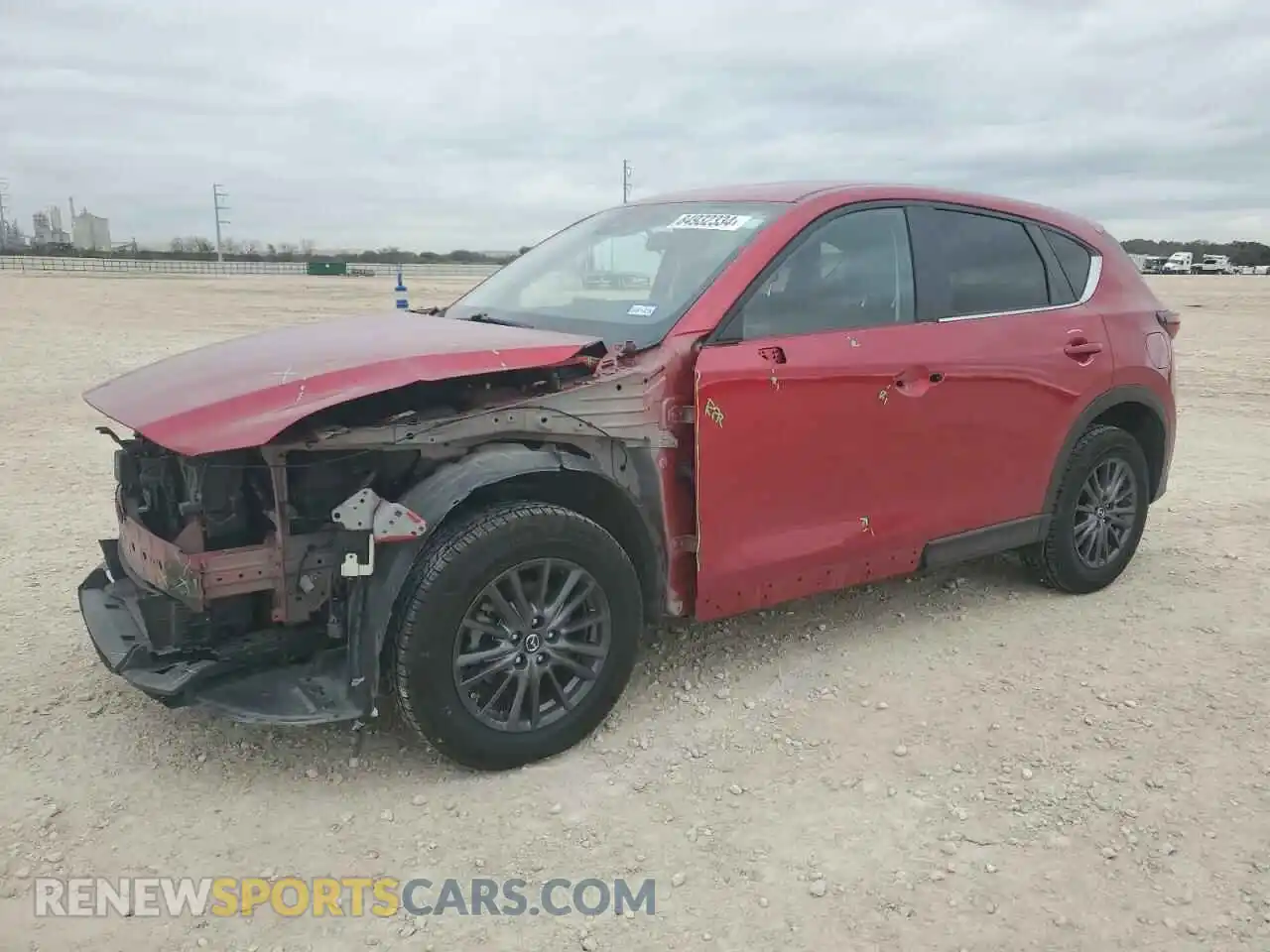1 Photograph of a damaged car JM3KFACM2L0835668 MAZDA CX-5 2020