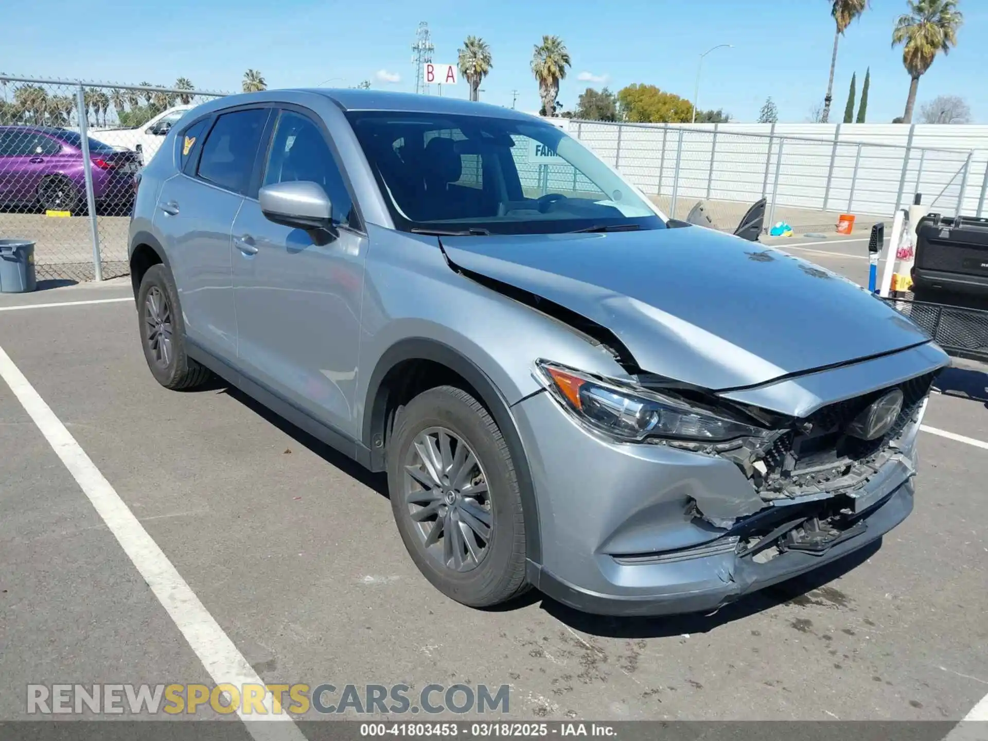 1 Photograph of a damaged car JM3KFACM7L0774401 MAZDA CX-5 2020