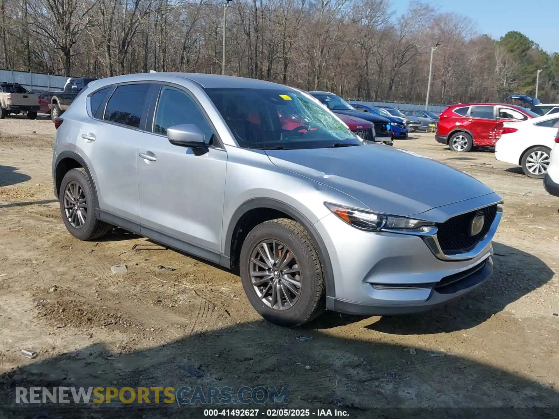 1 Photograph of a damaged car JM3KFACM8L0727393 MAZDA CX-5 2020