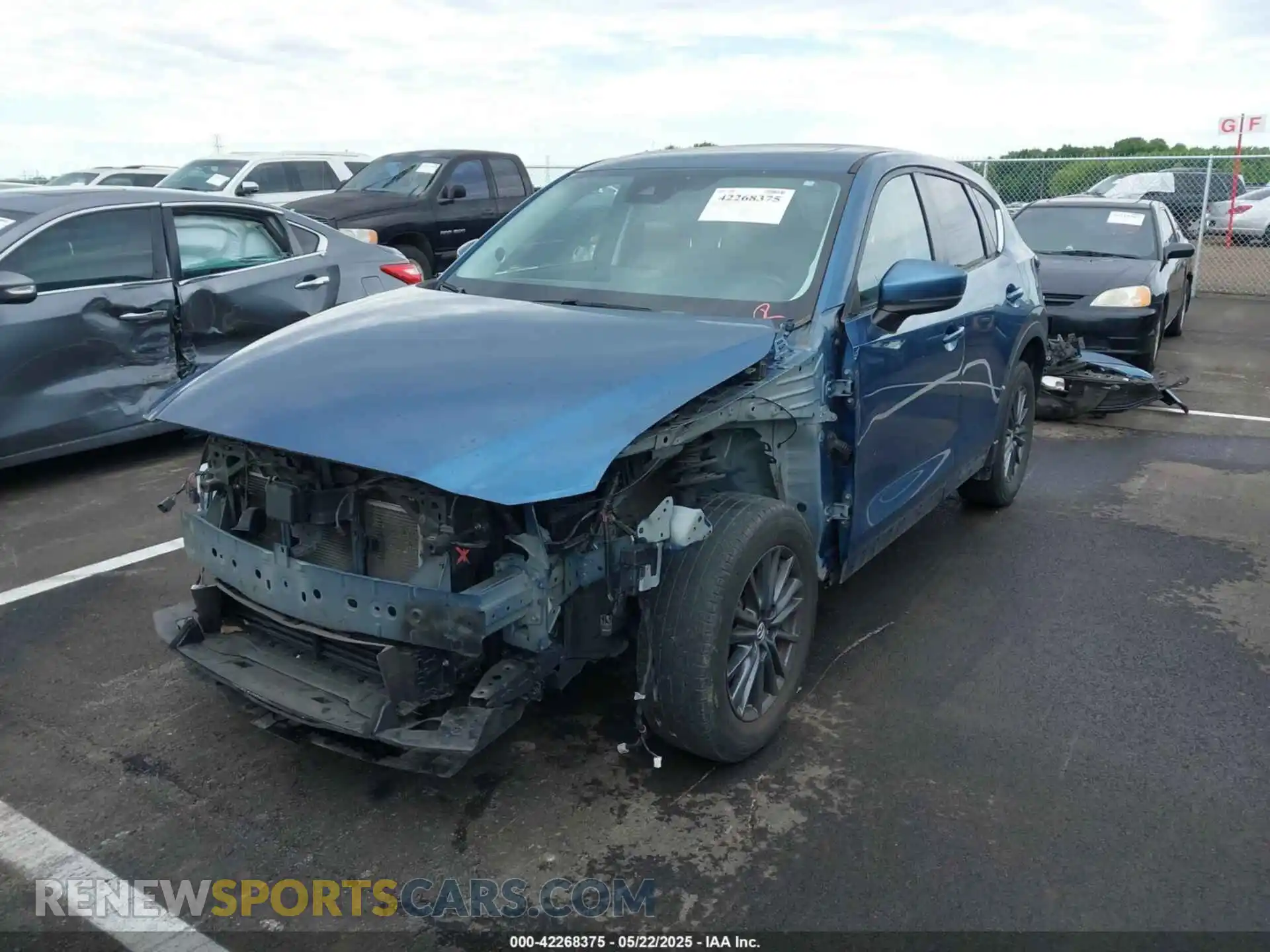 2 Photograph of a damaged car JM3KFACM8L0793166 MAZDA CX-5 2020