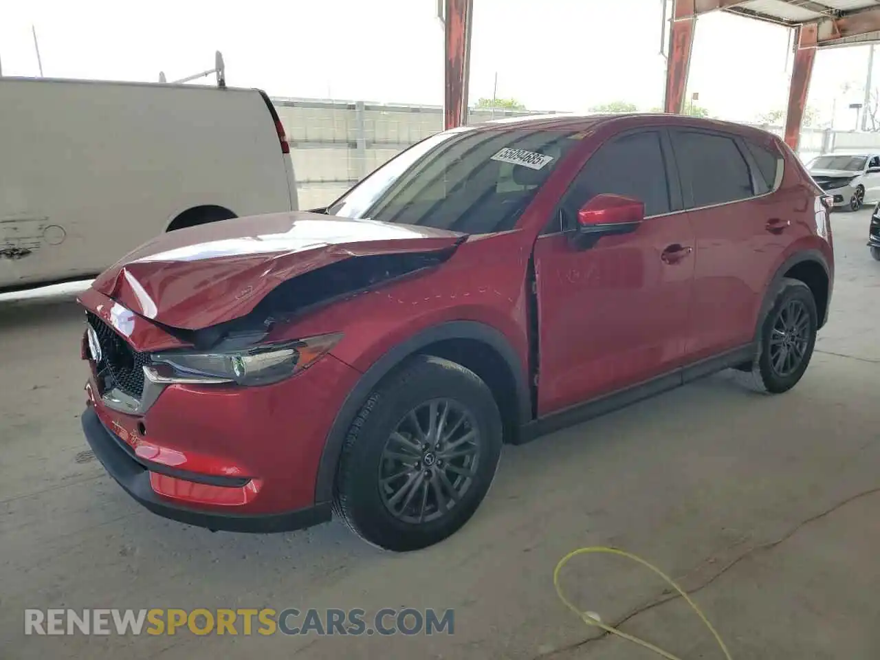 1 Photograph of a damaged car JM3KFACM9L0778532 MAZDA CX-5 2020