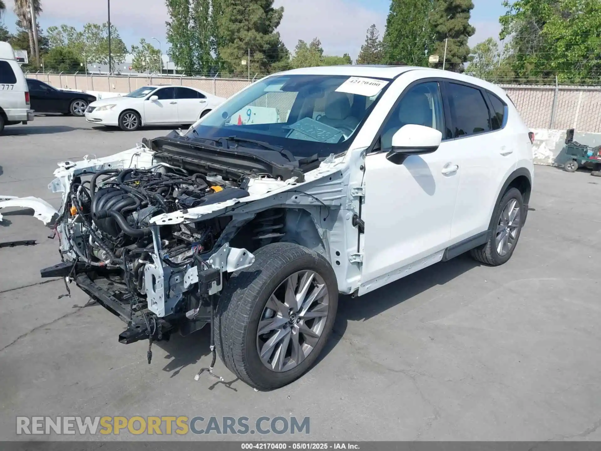 2 Фотография поврежденного автомобиля JM3KFADM0L0859059 MAZDA CX-5 2020