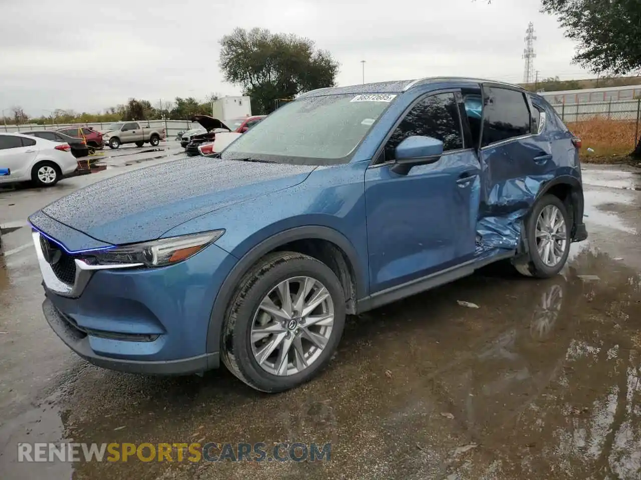 1 Photograph of a damaged car JM3KFADM6L0849197 MAZDA CX-5 2020