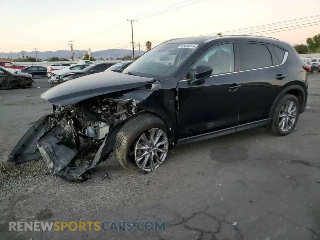 1 Photograph of a damaged car JM3KFADM7L0847426 MAZDA CX-5 2020