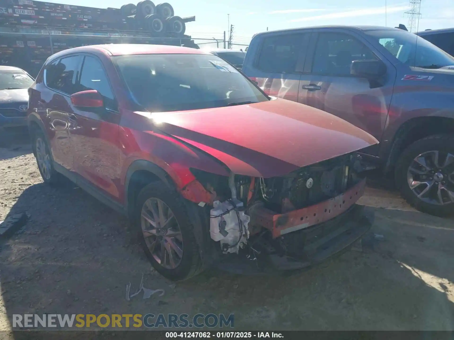 1 Photograph of a damaged car JM3KFADM9L1860334 MAZDA CX-5 2020