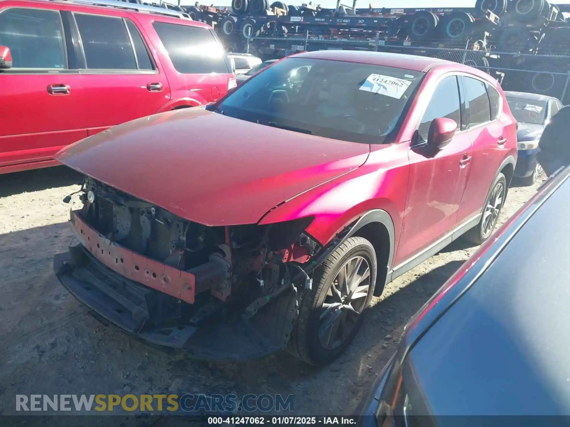 2 Photograph of a damaged car JM3KFADM9L1860334 MAZDA CX-5 2020