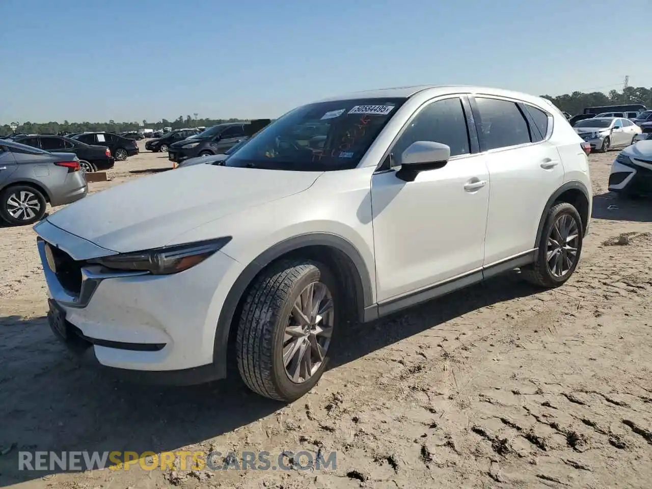 1 Photograph of a damaged car JM3KFBAY4L0744462 MAZDA CX-5 2020