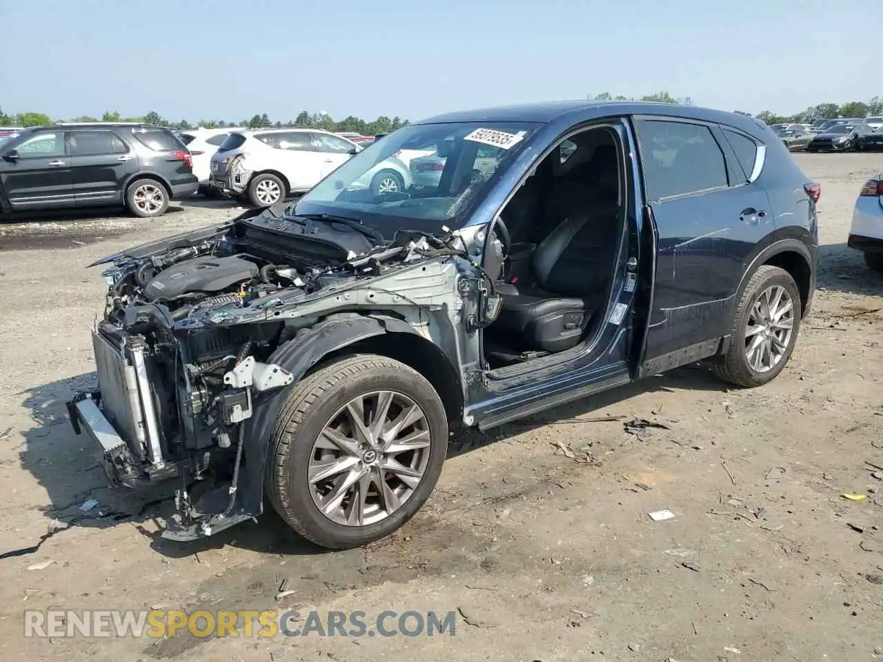 1 Photograph of a damaged car JM3KFBAY4L0856064 MAZDA CX-5 2020