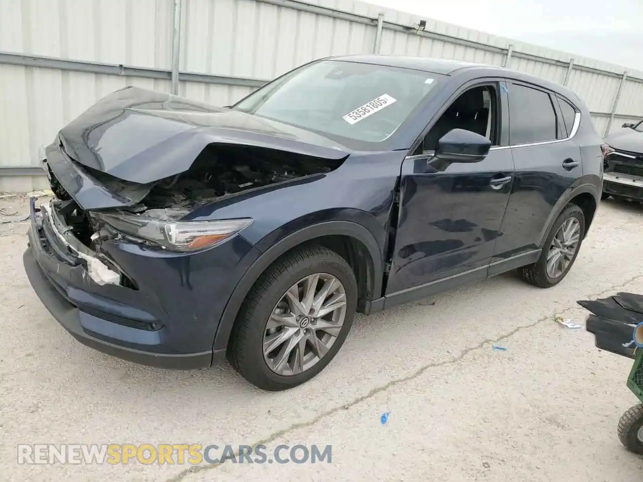 1 Photograph of a damaged car JM3KFBAY6L0861914 MAZDA CX-5 2020
