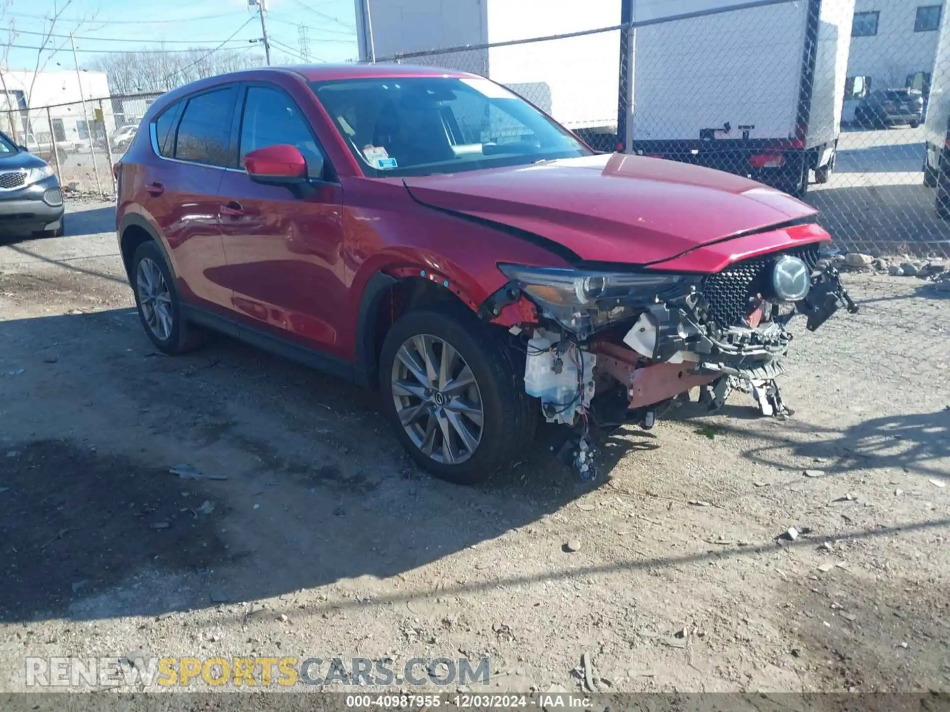 1 Photograph of a damaged car JM3KFBAY7L0820708 MAZDA CX-5 2020