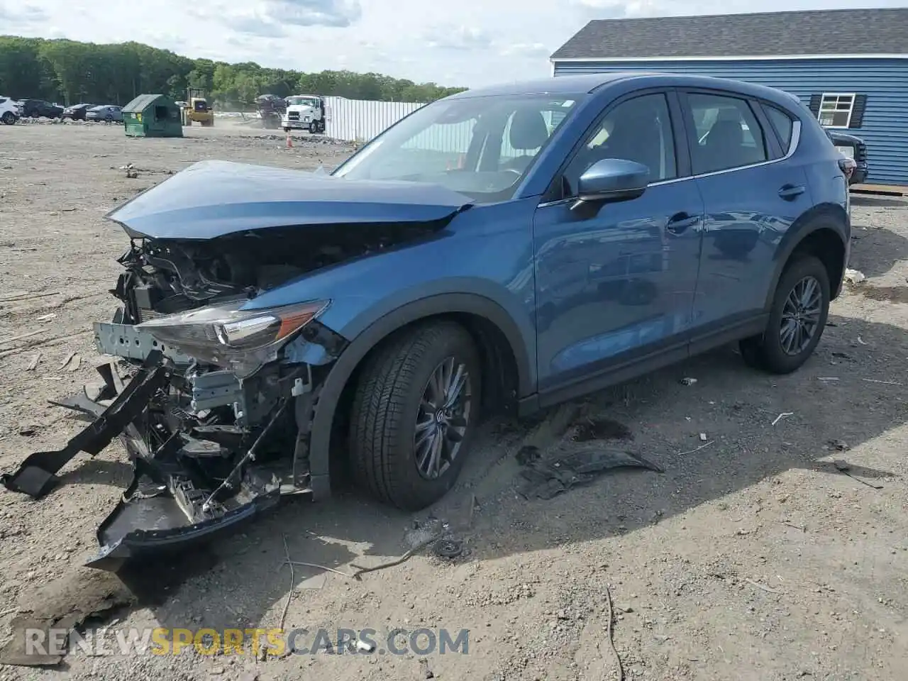 1 Photograph of a damaged car JM3KFBBM2L0752314 MAZDA CX-5 2020