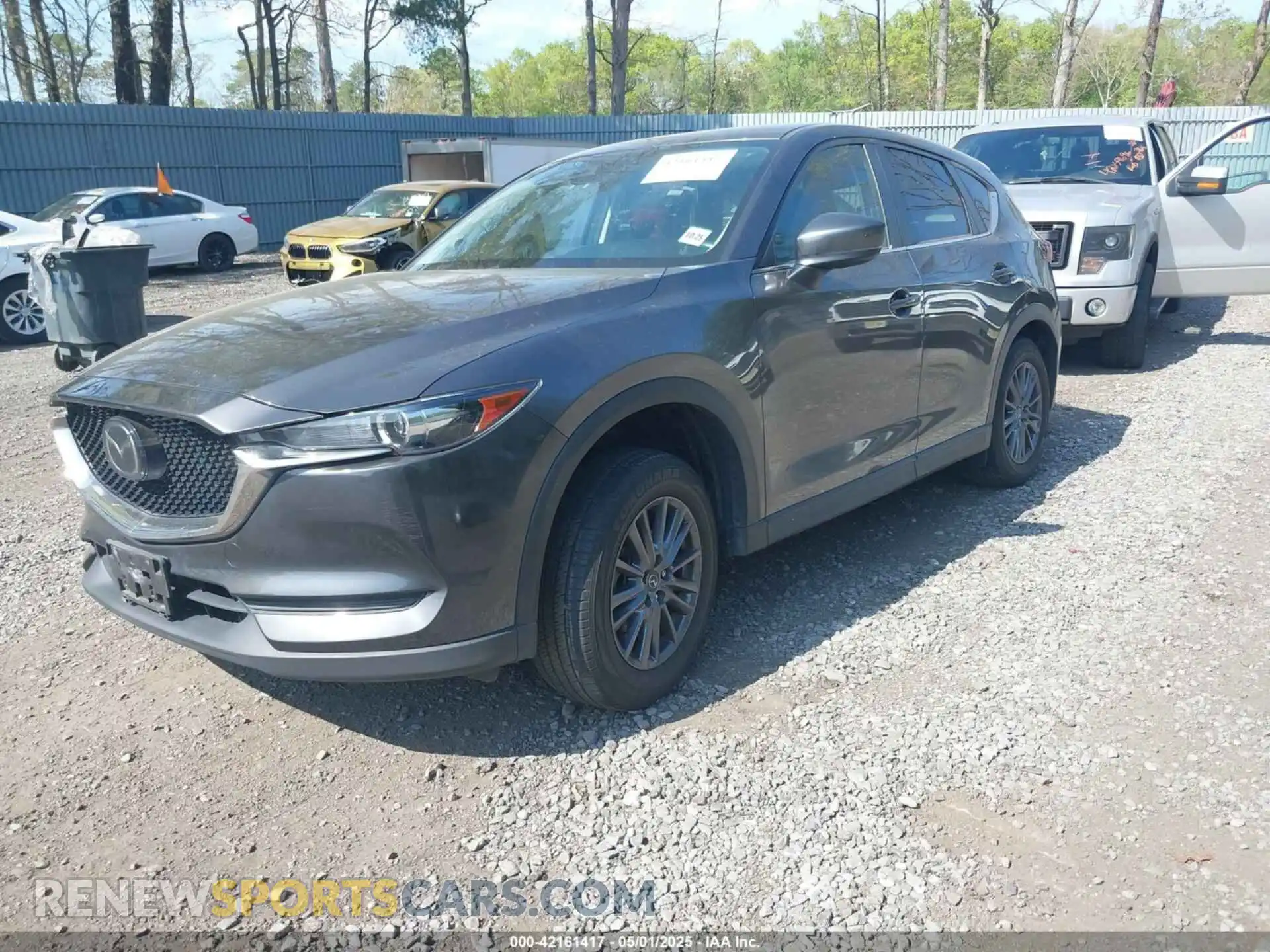 2 fotografías del automóvil dañado JM3KFBCM1L1867480 MAZDA CX-5 2020