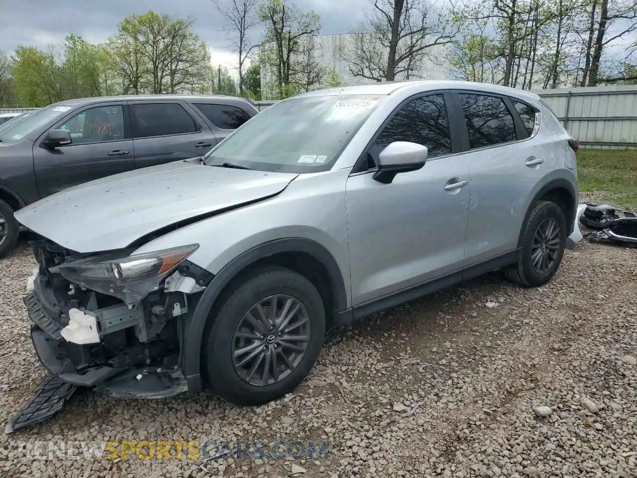 1 Photograph of a damaged car JM3KFBCM2L0750223 MAZDA CX-5 2020