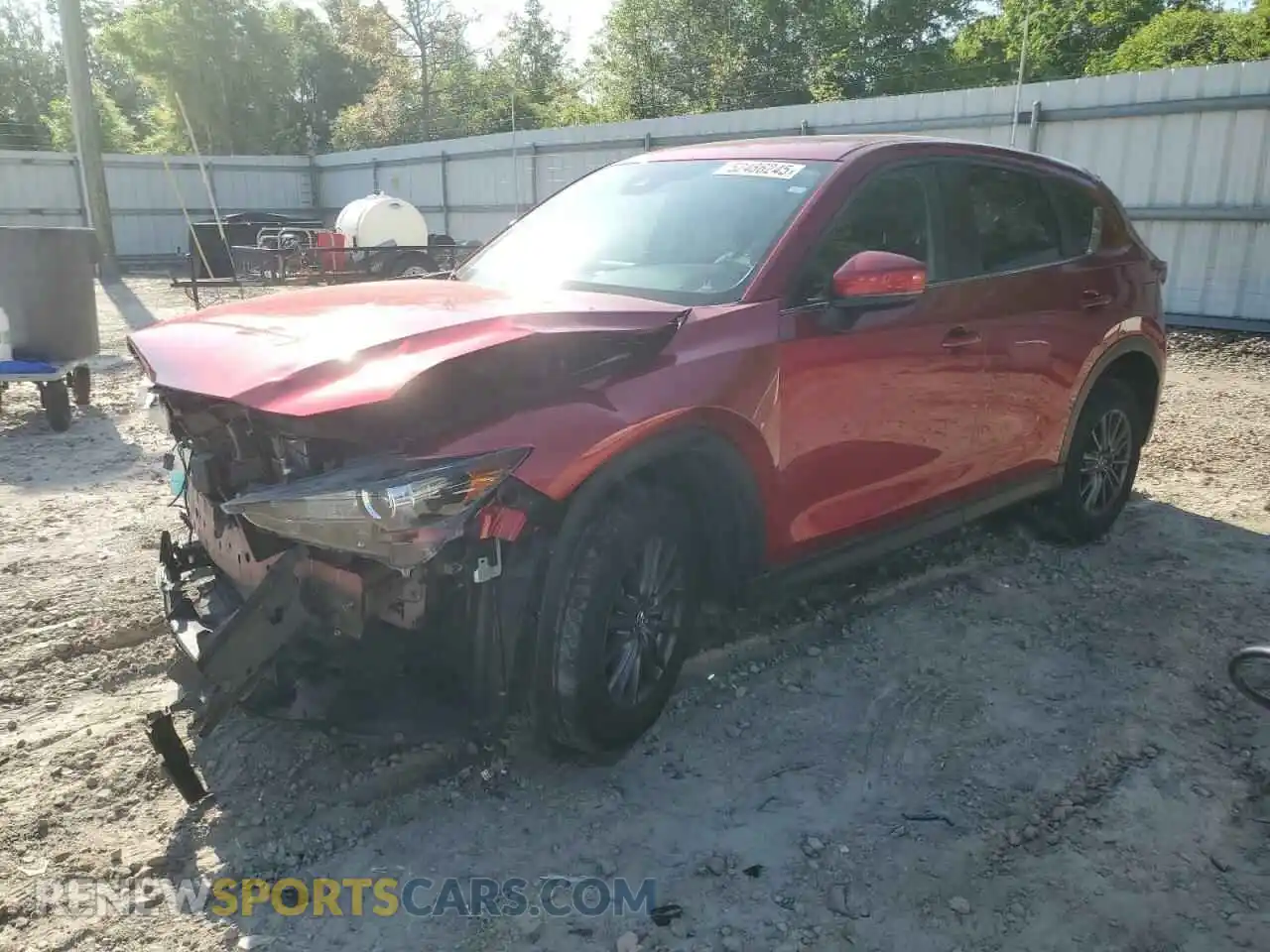 1 Photograph of a damaged car JM3KFBCM8L0724709 MAZDA CX-5 2020