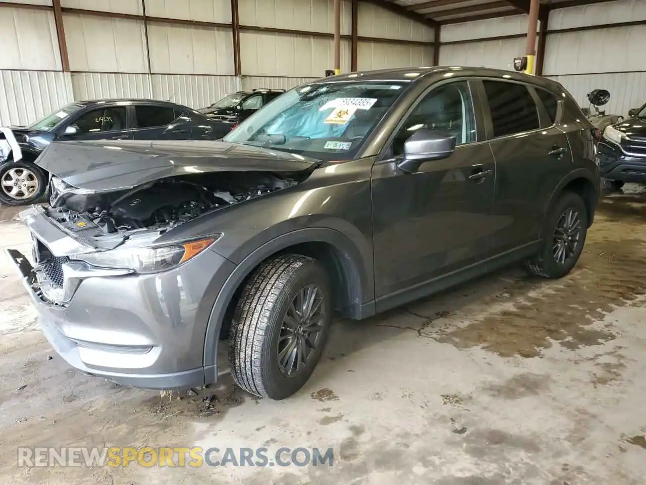 1 Photograph of a damaged car JM3KFBCM8L0735600 MAZDA CX-5 2020