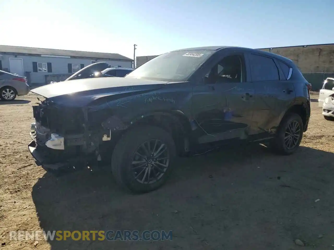 1 Photograph of a damaged car JM3KFBCM8L0818380 MAZDA CX-5 2020