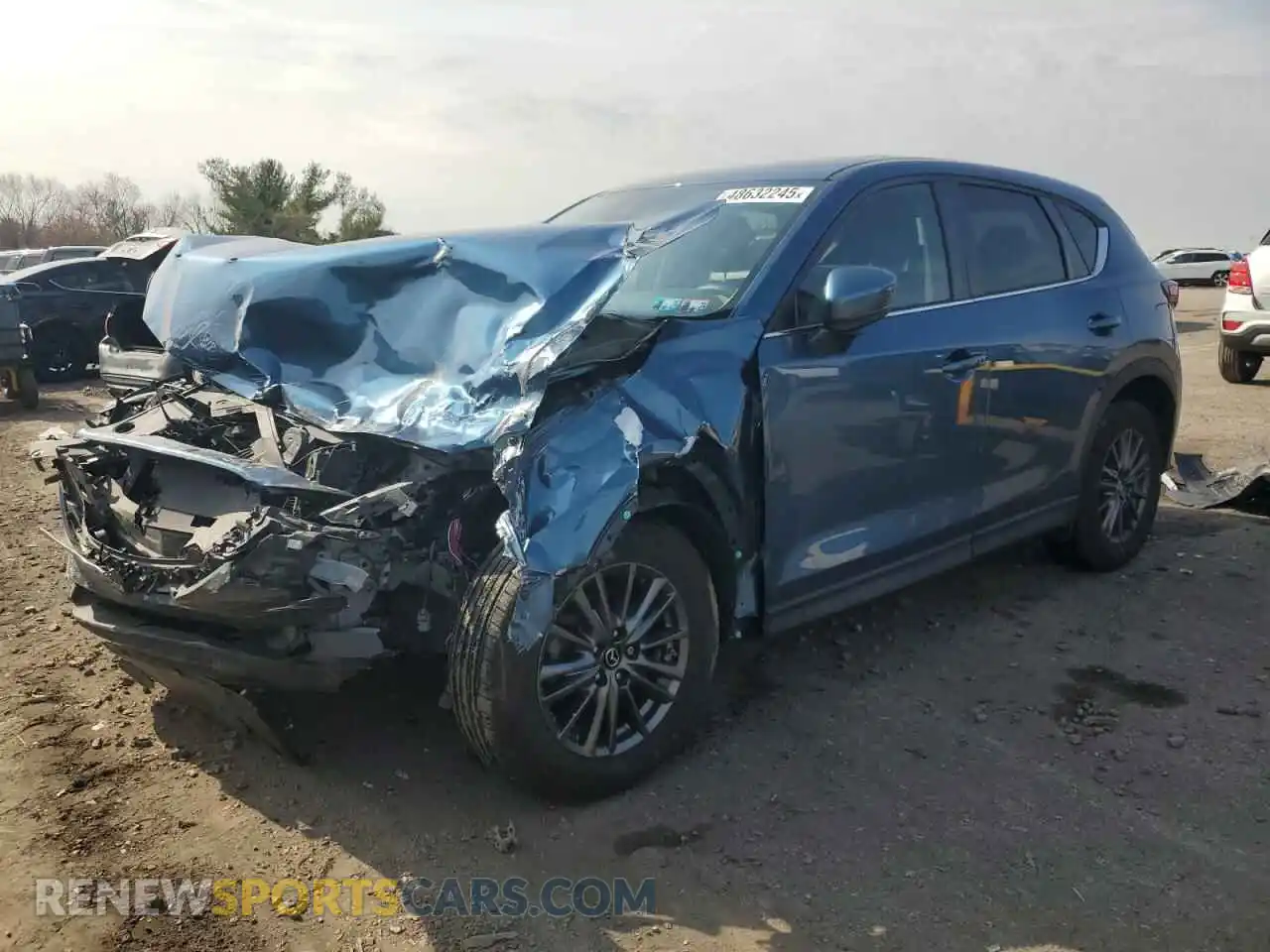 1 Photograph of a damaged car JM3KFBCM9L0781596 MAZDA CX-5 2020