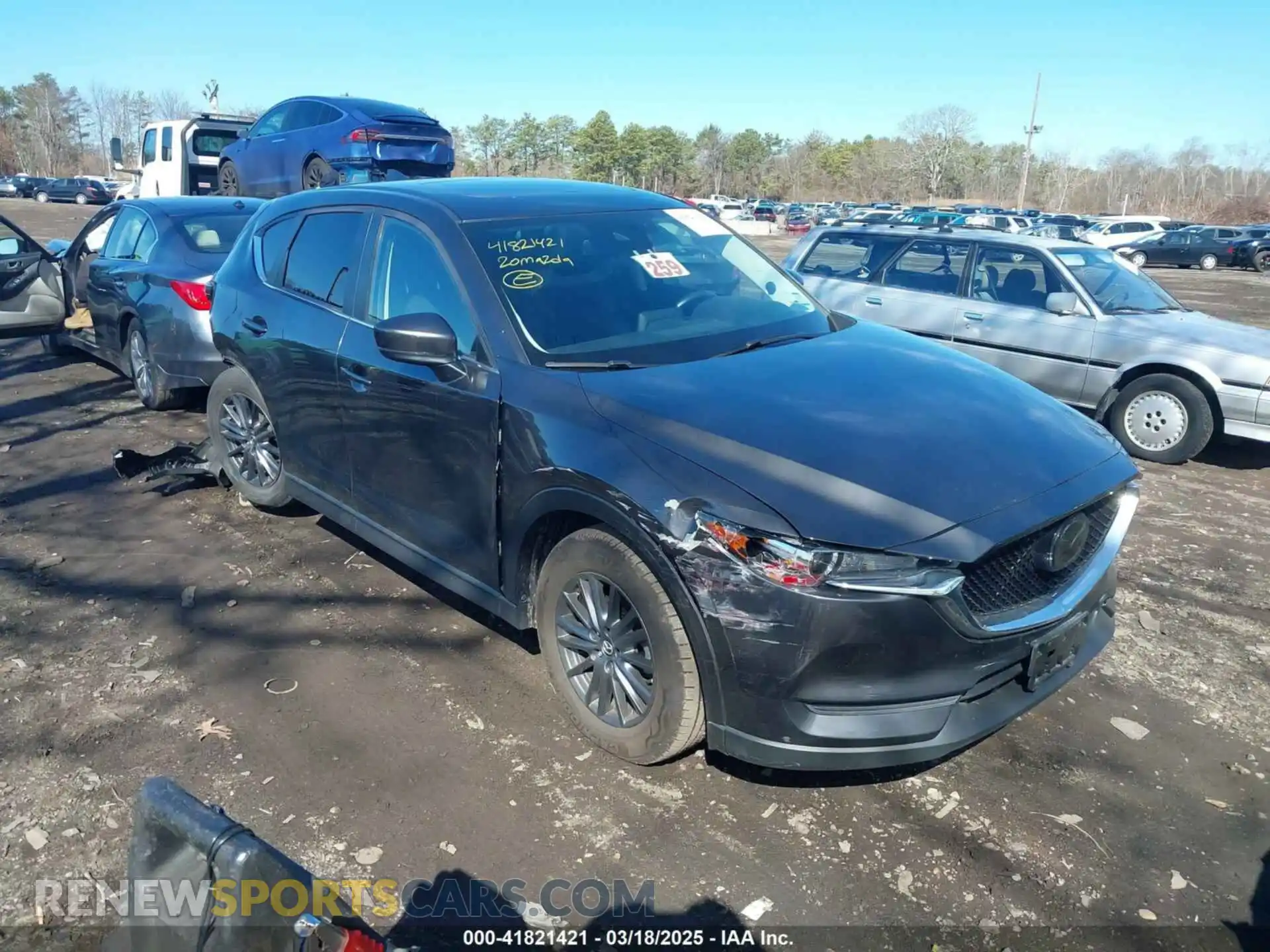 1 Photograph of a damaged car JM3KFBCM9L0839447 MAZDA CX-5 2020
