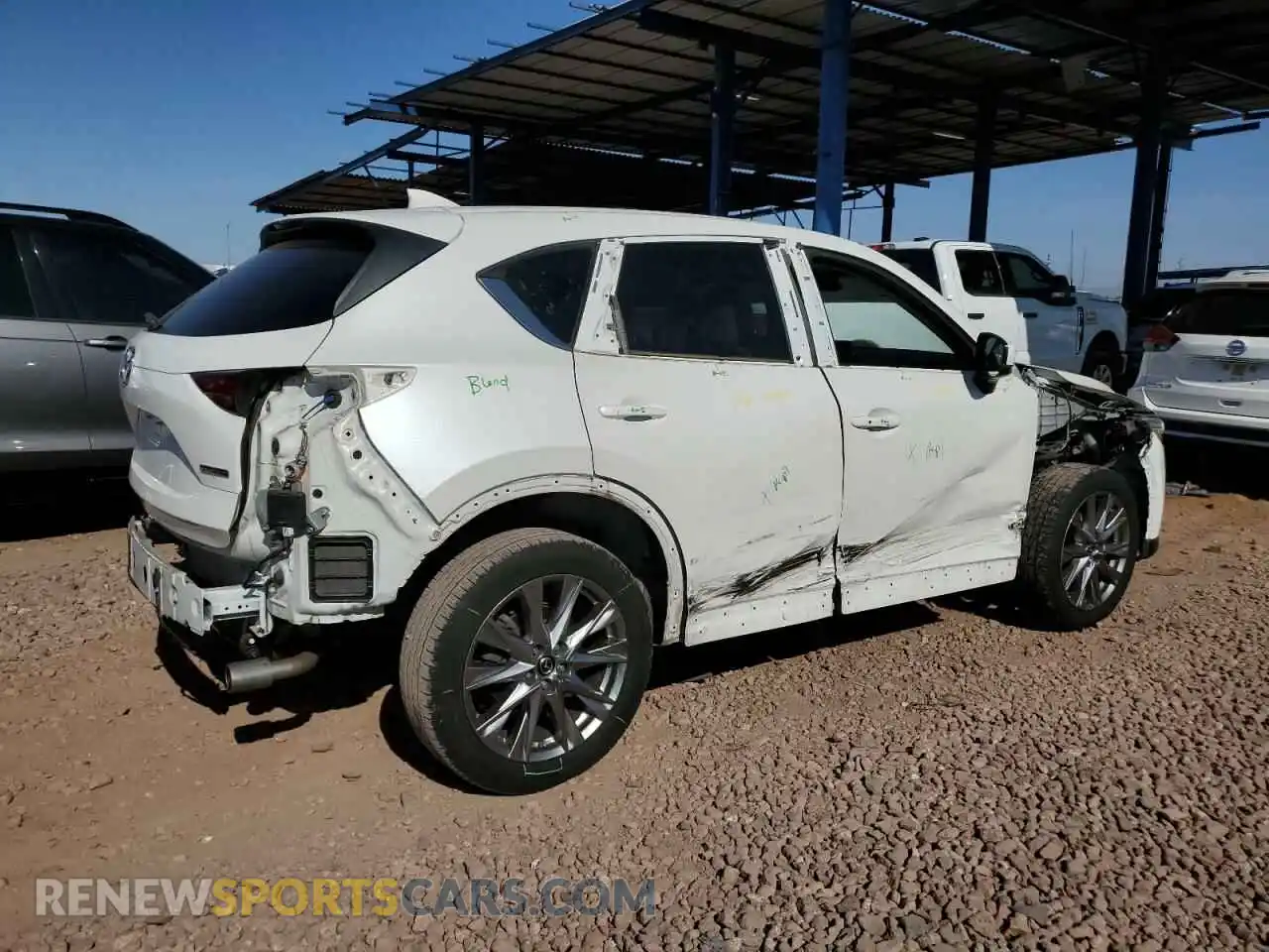 3 Фотография поврежденного автомобиля JM3KFBDM1L1757351 MAZDA CX-5 2020