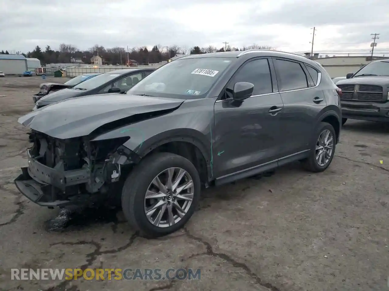 1 Photograph of a damaged car JM3KFBDM3L0837353 MAZDA CX-5 2020