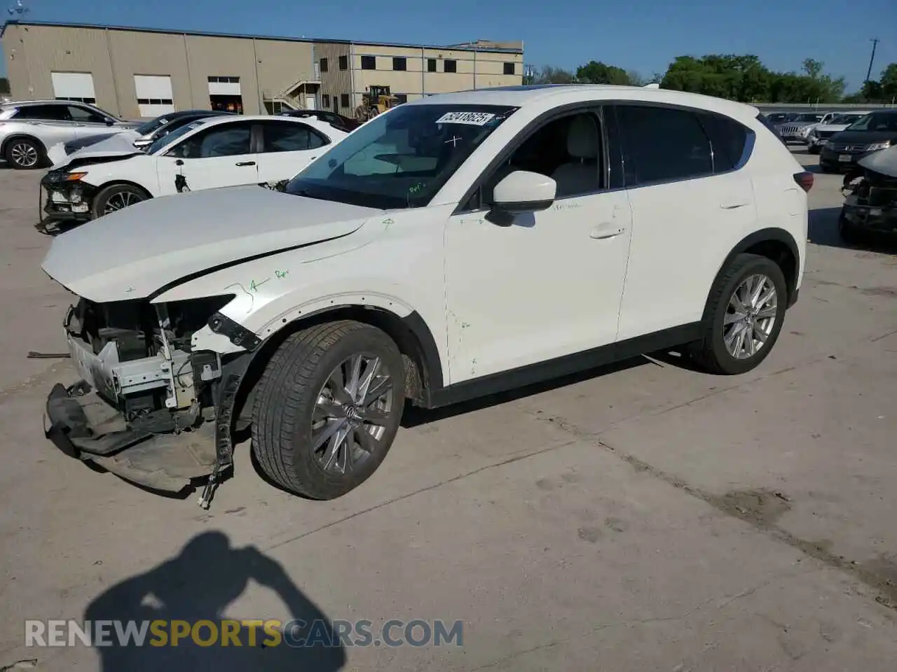 1 Photograph of a damaged car JM3KFBDM5L0862691 MAZDA CX-5 2020