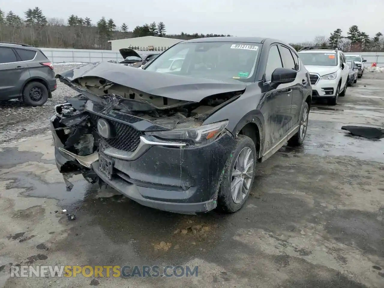 1 Photograph of a damaged car JM3KFBDM5L1846372 MAZDA CX-5 2020