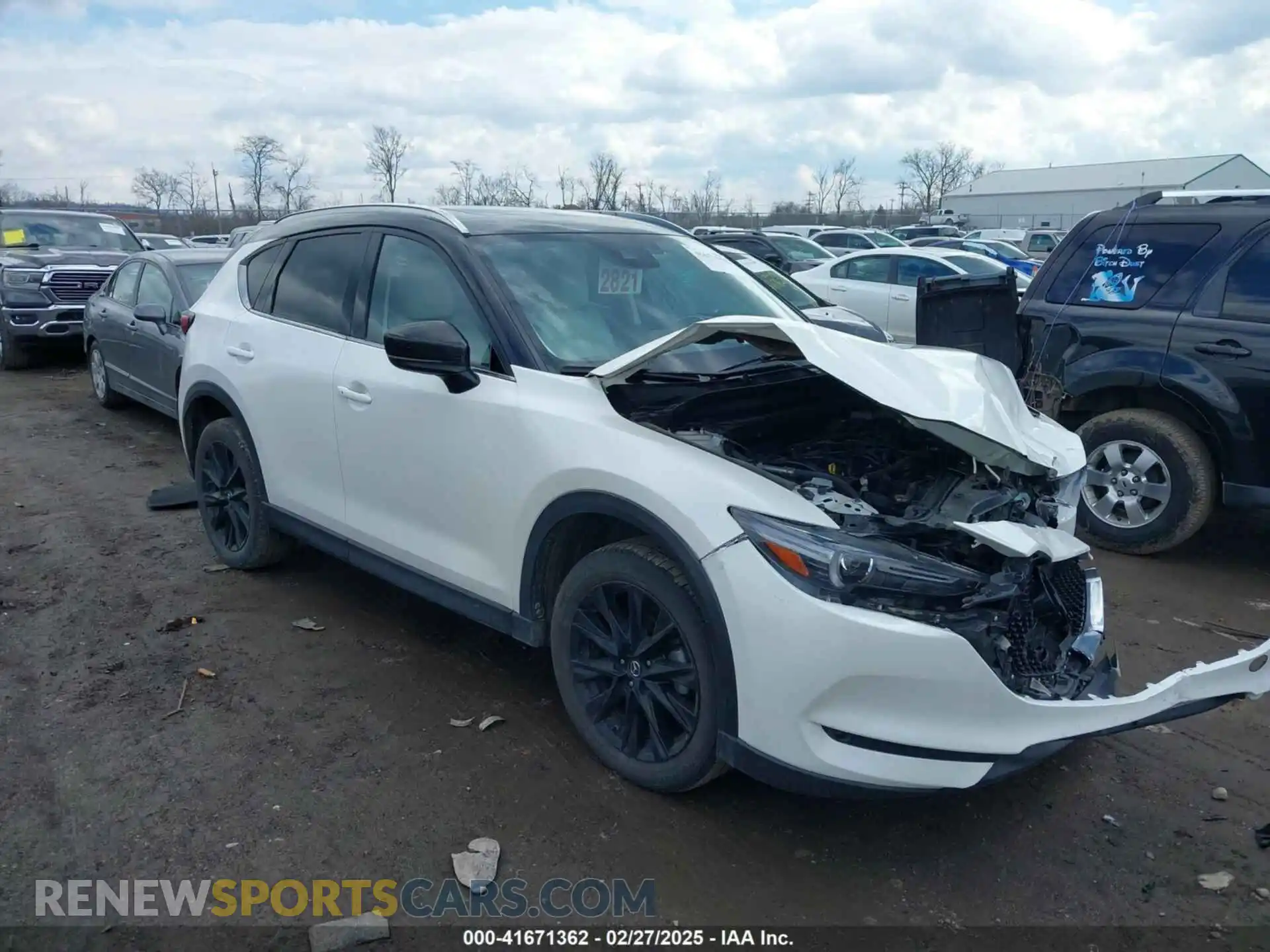 1 Photograph of a damaged car JM3KFBDM7L1720109 MAZDA CX-5 2020