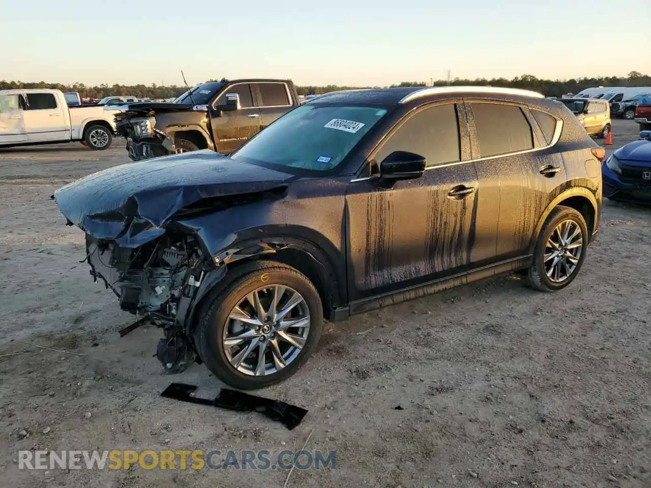 1 Photograph of a damaged car JM3KFBEY3L0780198 MAZDA CX-5 2020