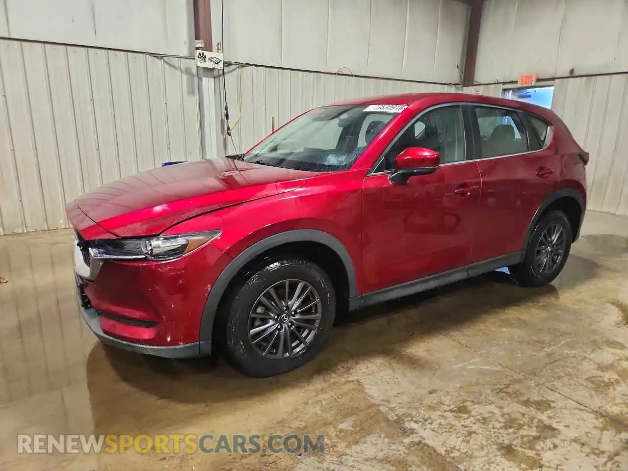 1 Photograph of a damaged car JM3KFABM0M0398384 MAZDA CX-5 2021